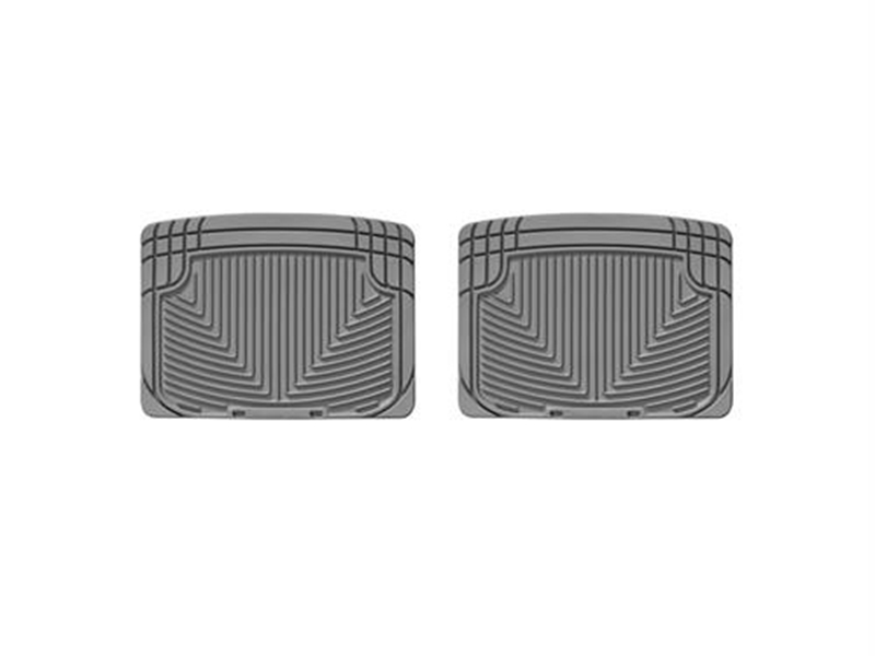 Picture of WeatherTech W20GR WeatherTech All Weather Rear Rubber Floor Mats (Gray) - W20GR