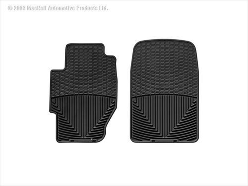 Picture of WeatherTech W34 WeatherTech All Weather Front Rubber Floor Mats (Black) - W34