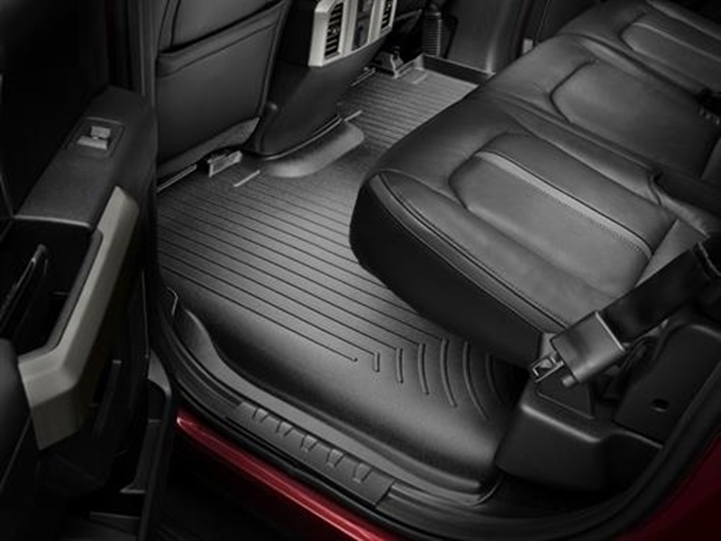 Picture of WeatherTech 446972 WeatherTech DigitalFit Rear Floor Liners (Black) - 446972