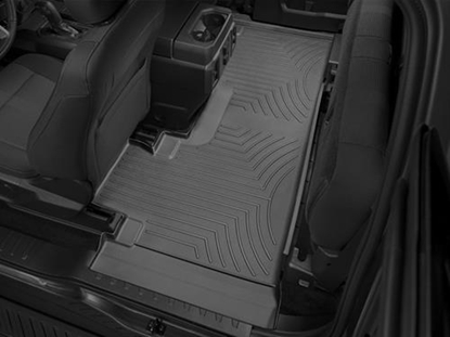 Picture of WeatherTech 446973 WeatherTech DigitalFit Rear Floor Liners (Black) - 446973