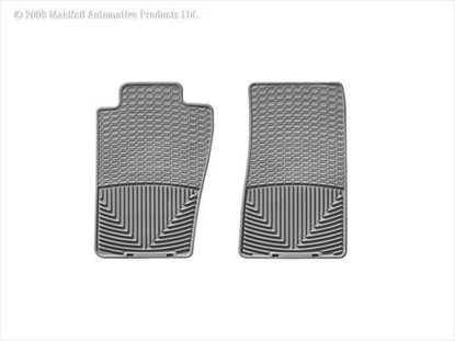 Picture of WeatherTech W11GR WeatherTech All Weather Front Rubber Floor Mats (Gray) - W11GR