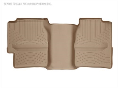 Picture of WeatherTech 450622 WeatherTech DigitalFit Rear Floor Liners (Tan) - 450622