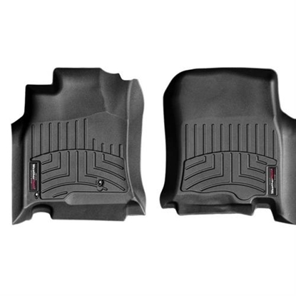 Picture of WeatherTech 440111 WeatherTech DigitalFit Front Floor Liners (Black) - 440111