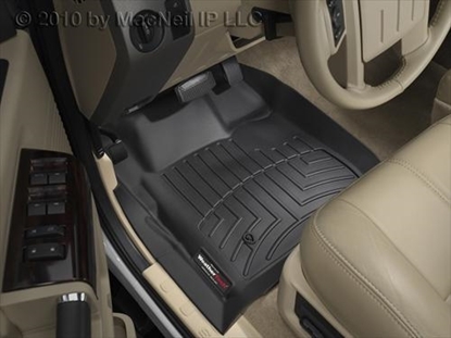 Picture of WeatherTech 441201 WeatherTech DigitalFit Front Floor Liners (Black) - 441201