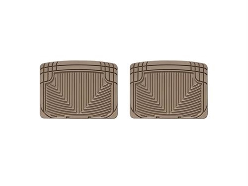 Picture of WeatherTech W20TN WeatherTech All Weather Rear Rubber Floor Mats (Tan) - W20TN