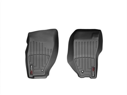 Picture of WeatherTech 443881 WeatherTech DigitalFit Front Floor Liners (Black) - 443881