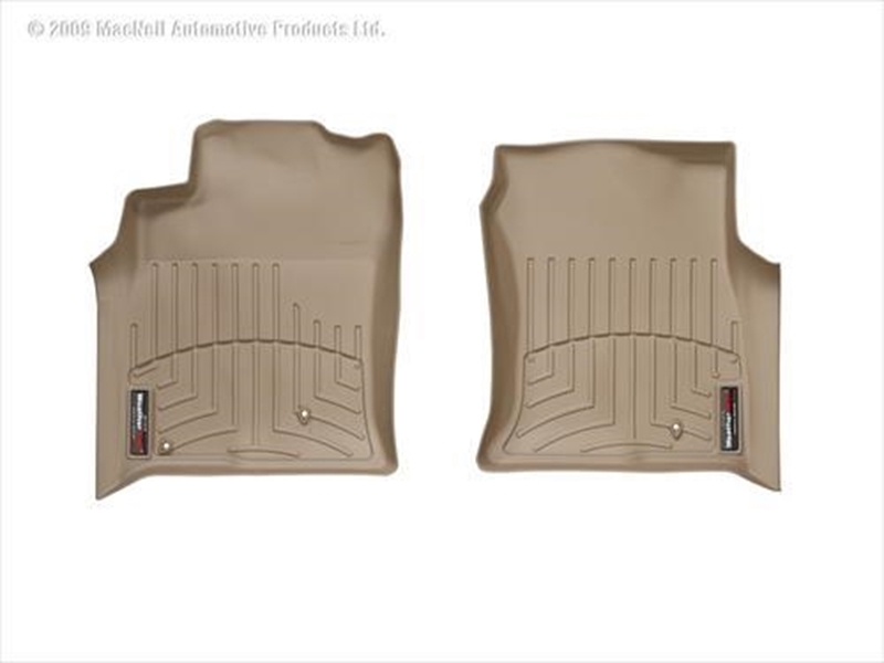 Picture of WeatherTech 450701 WeatherTech DigitalFit Front Floor Liners (Tan) - 450701