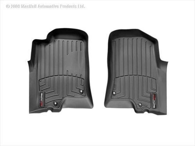 Picture of WeatherTech 440341 WeatherTech DigitalFit Front Floor Liners (Black) - 440341