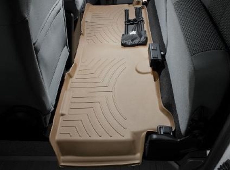 Picture of WeatherTech 453053 WeatherTech DigitalFit Rear Floor Liners (Tan) - 453053