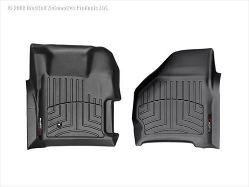 Picture of WeatherTech 441251 WeatherTech DigitalFit Front Floor Liners (Black) - 441251