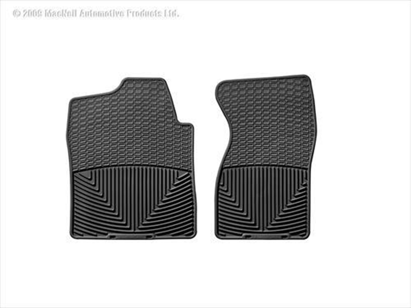 Picture of WeatherTech W26 WeatherTech All Weather Front Rubber Floor Mats (Black) - W26