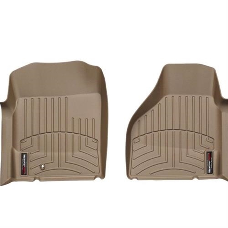 Picture of WeatherTech 450121 WeatherTech DigitalFit Front Floor Liners (Tan) - 450121