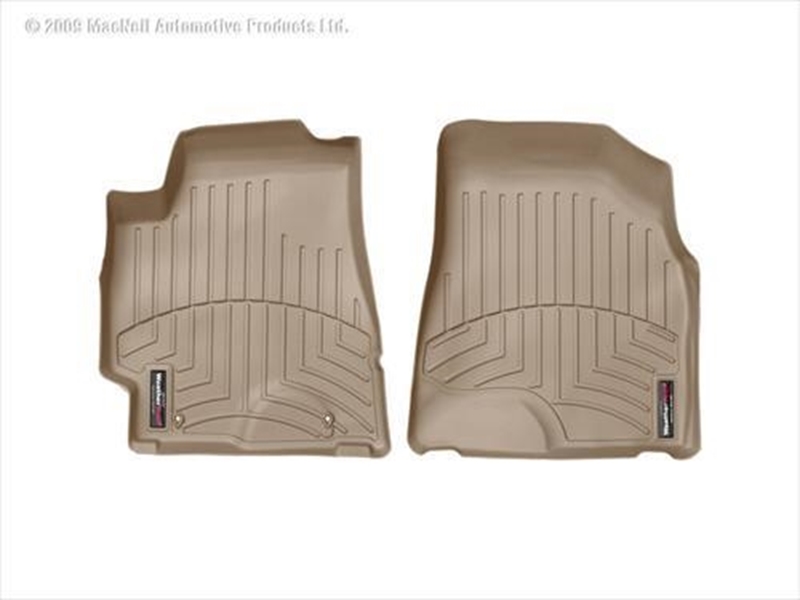 Picture of WeatherTech 450391 WeatherTech DigitalFit Front Floor Liners (Tan) - 450391