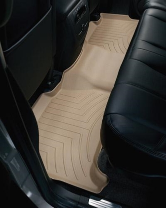 Picture of WeatherTech 453242 WeatherTech DigitalFit Rear Floor Liners (Tan) - 453242