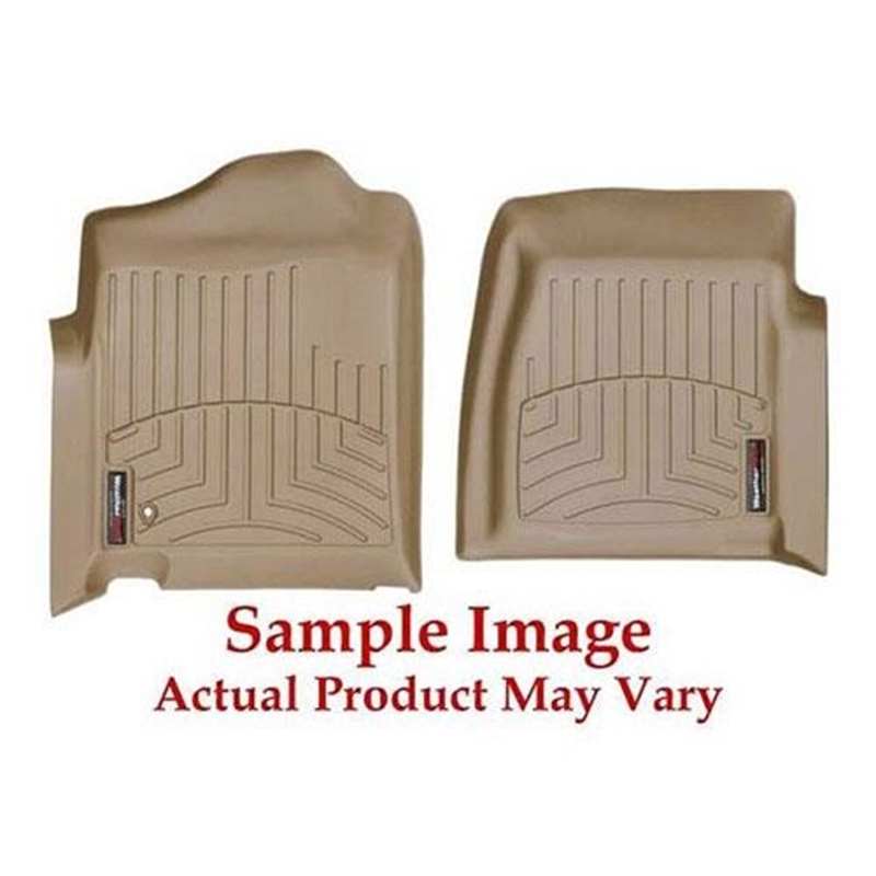 Picture of WeatherTech 454591 WeatherTech DigitalFit Front Floor Liners (Tan) - 454591