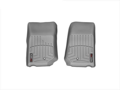 Picture of WeatherTech 461051 WeatherTech DigitalFit Front Floor Liners (Gray) - 461051