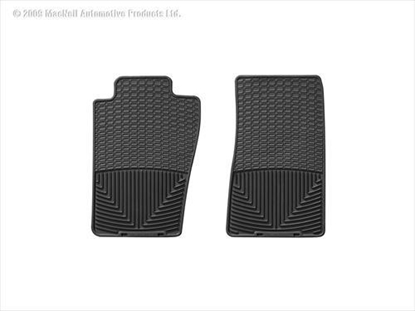 Picture of WeatherTech W11 WeatherTech All Weather Front Rubber Floor Mats (Black) - W11