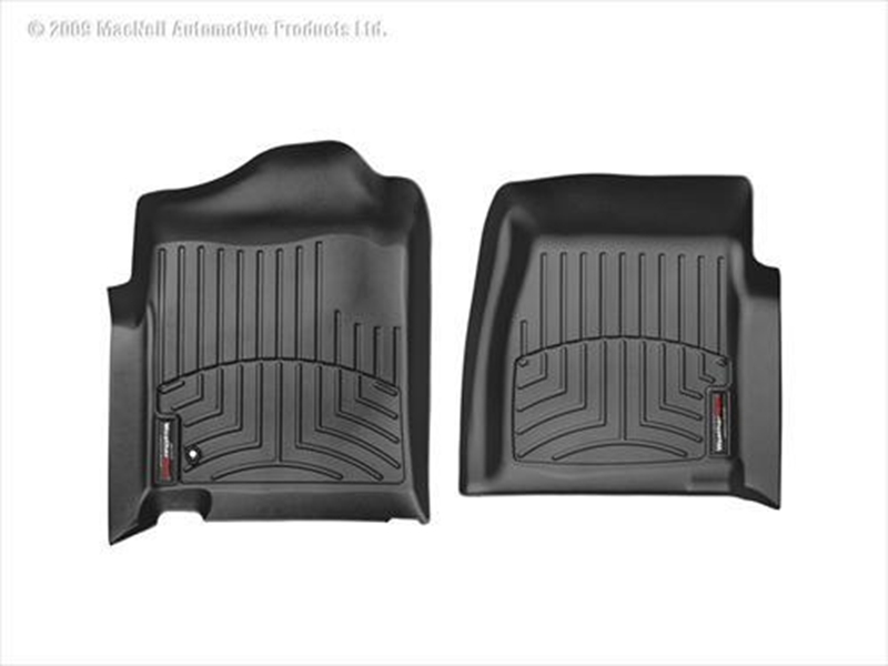 Picture of WeatherTech 440281 WeatherTech DigitalFit Front Floor Liners (Black) - 440281