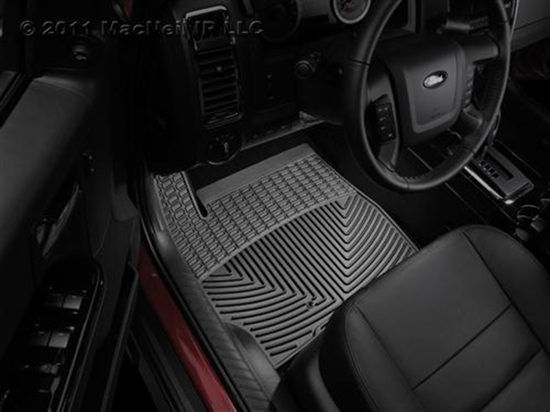 Picture of WeatherTech W225 WeatherTech All Weather Front Rubber Floor Mats (Black) - W225