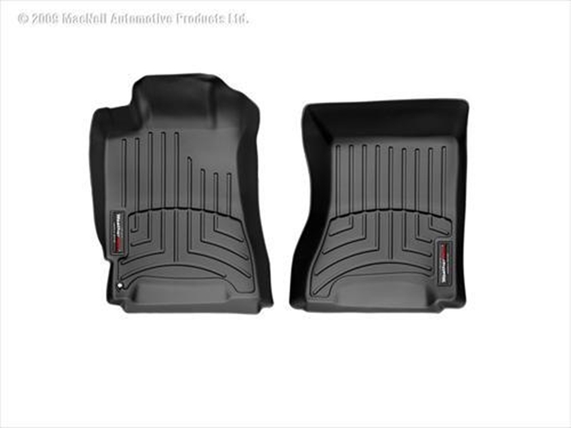 Picture of WeatherTech 441281 WeatherTech DigitalFit Front Floor Liners (Black) - 441281