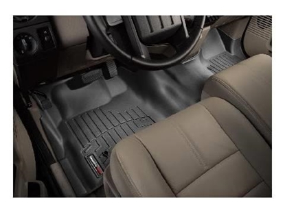 Picture of WeatherTech 444341 WeatherTech DigitalFit Front Floor Liners (Black) - 444341