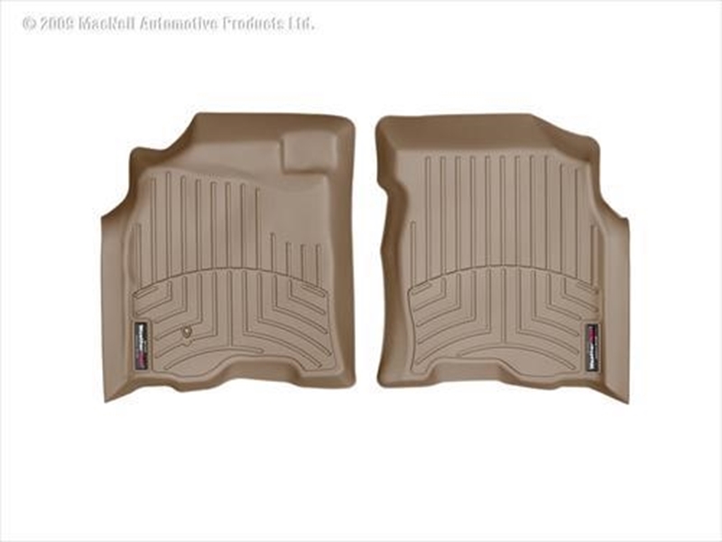 Picture of WeatherTech 450301 WeatherTech DigitalFit Front Floor Liners (Tan) - 450301