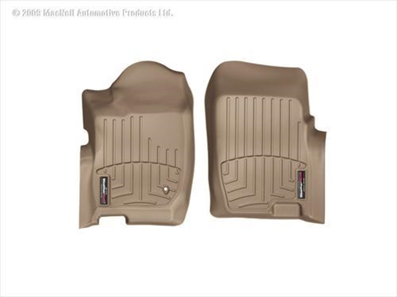 Picture of WeatherTech 450431 WeatherTech DigitalFit Front Floor Liners (Tan) - 450431