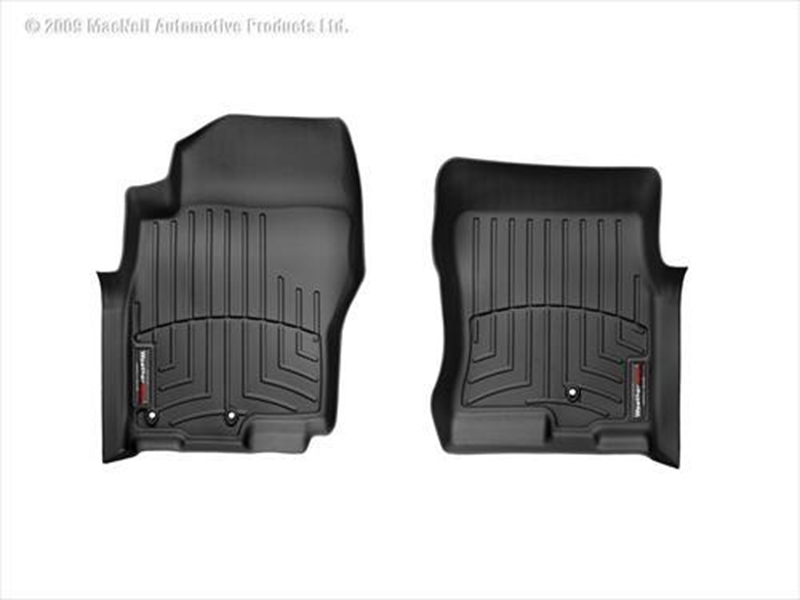 Picture of WeatherTech 441801 WeatherTech DigitalFit Front Floor Liners (Black) - 441801