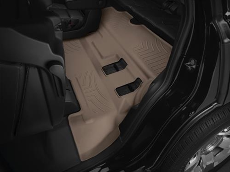 Picture of WeatherTech 456077 WeatherTech DigitalFit Rear Floor Liners (Tan) - 456077