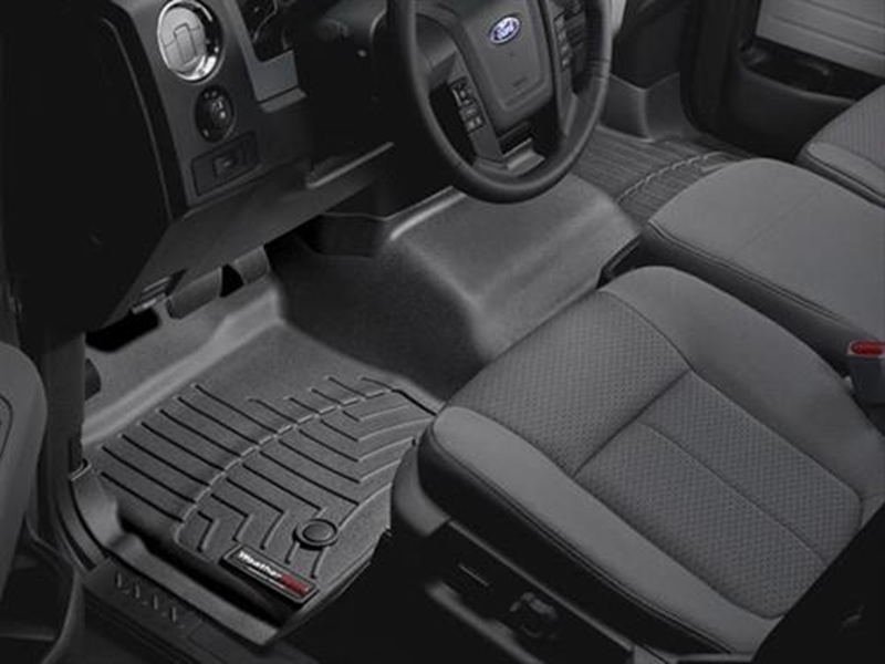 Picture of WeatherTech 444091 WeatherTech DigitalFit Front Floor Liners (Black) - 444091