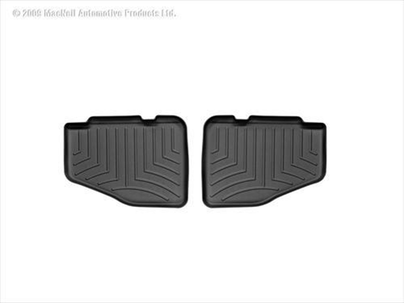 Picture of WeatherTech 444452 WeatherTech DigitalFit Rear Floor Liners (Black) - 444452