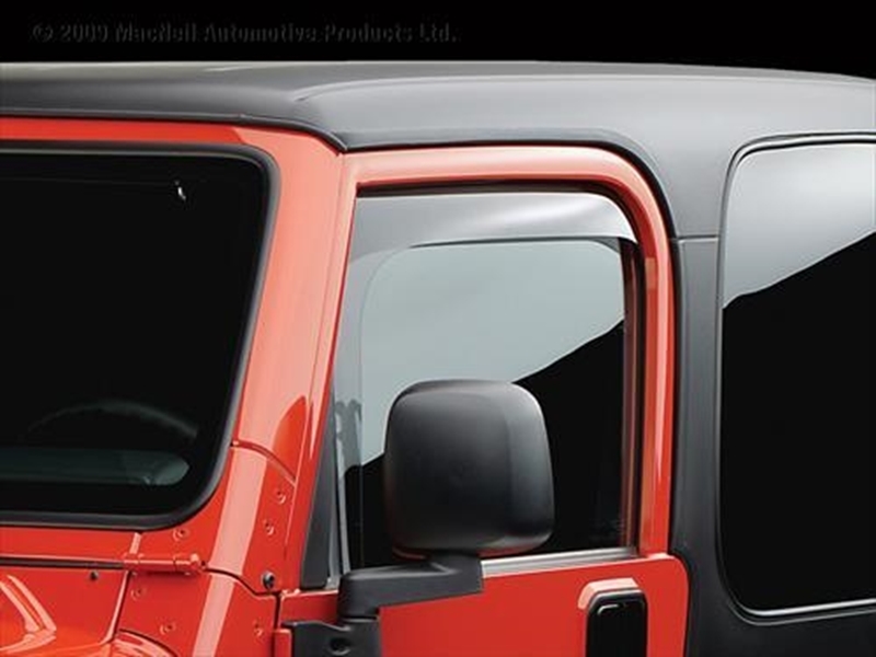 Picture of WeatherTech 70061 WeatherTech Front Window Deflectors (Light Tint) - 70061