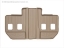 Picture of WeatherTech 450665 WeatherTech DigitalFit Rear Floor Liners (Tan) - 450665