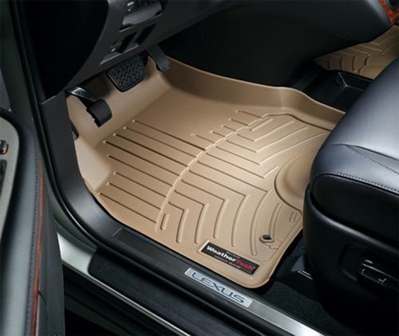 Picture of WeatherTech 453361 WeatherTech DigitalFit Front Floor Liners (Tan) - 453361