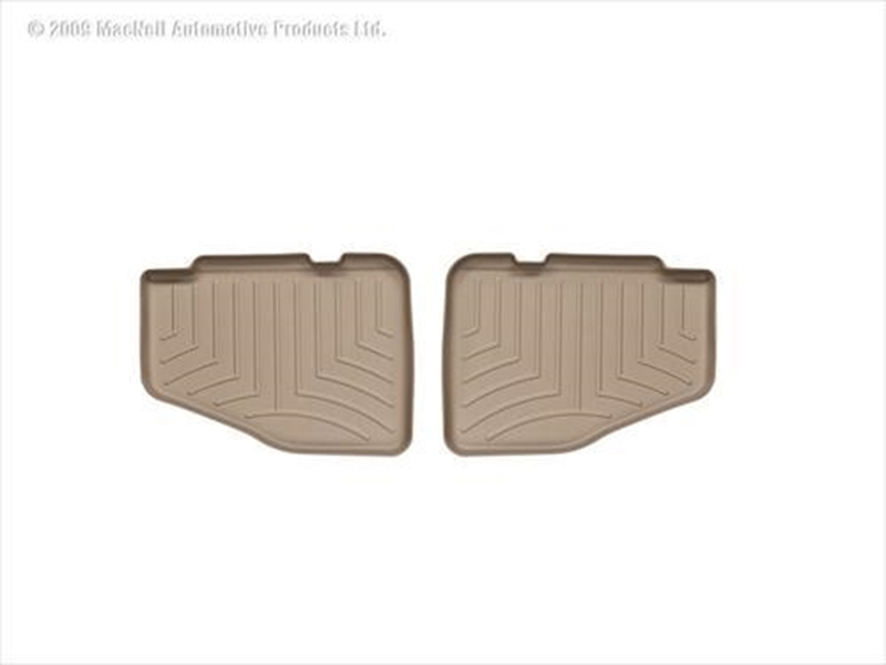 Picture of WeatherTech 454712 WeatherTech DigitalFit Rear Floor Liners (Tan) - 454712