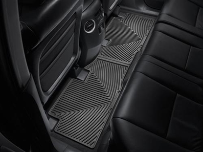 Picture of WeatherTech W152 WeatherTech All Weather Rear Rubber Floor Mats (Black) - W152