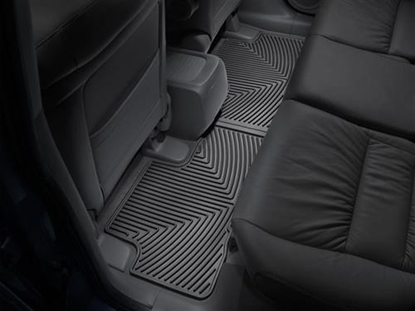 Picture of WeatherTech W162 WeatherTech All Weather Rear Rubber Floor Mats (Black) - W162