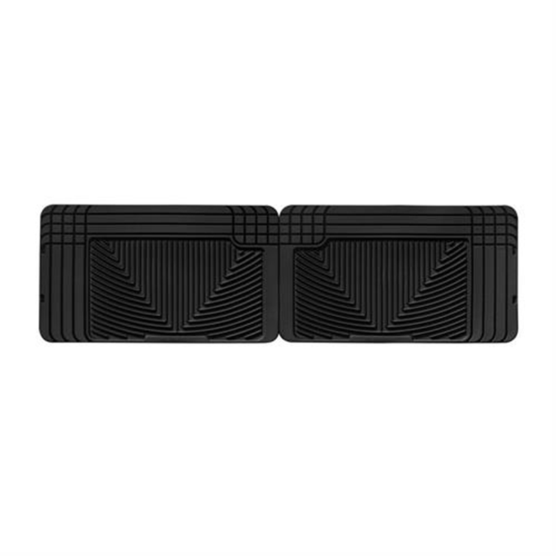 Picture of WeatherTech W25 WeatherTech All Weather Rear Rubber Floor Mats (Black) - W25