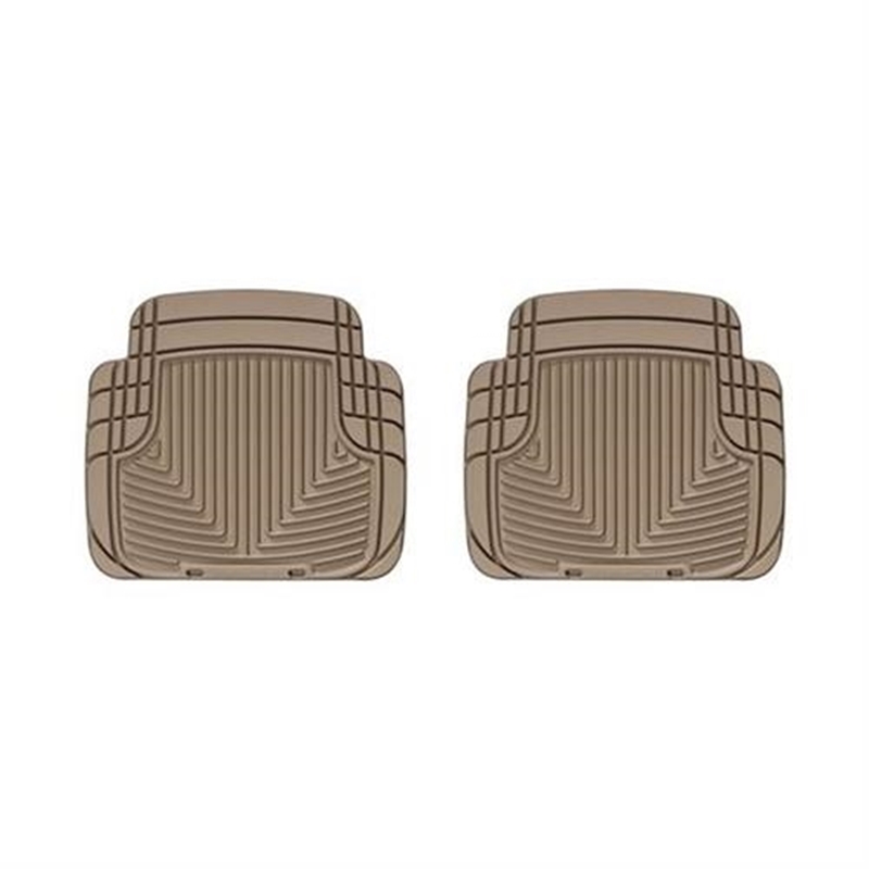 Picture of WeatherTech W50TN WeatherTech All Weather Rear Rubber Floor Mats (Tan) - W50TN