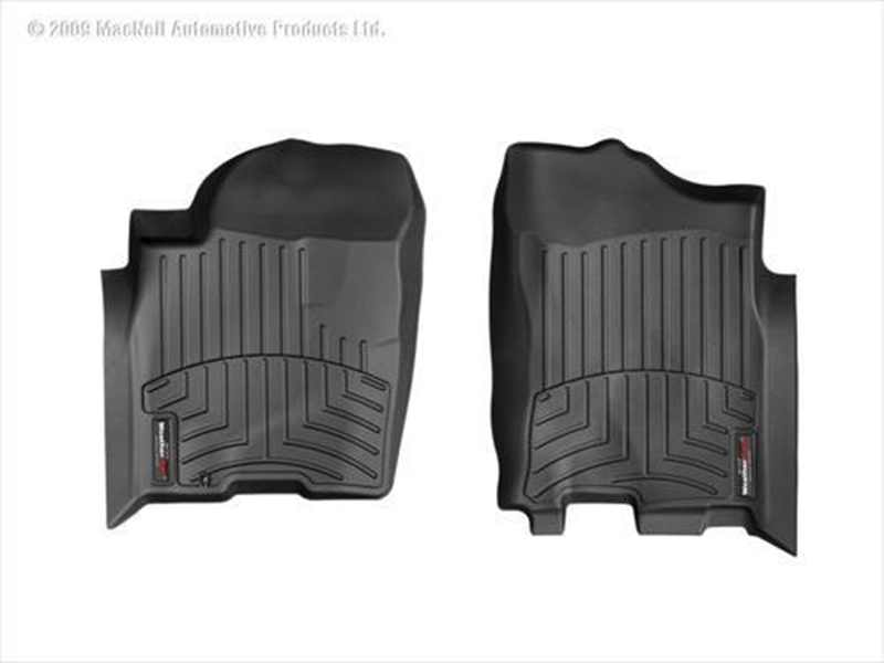 Picture of WeatherTech 440191 WeatherTech DigitalFit Front Floor Liners (Black) - 440191