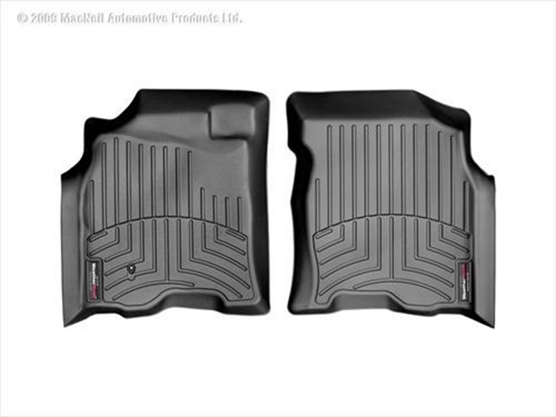 Picture of WeatherTech 440301 WeatherTech DigitalFit Front Floor Liners (Black) - 440301