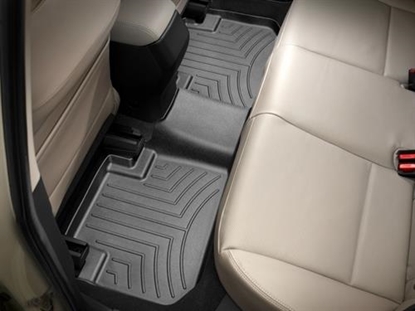 Picture of WeatherTech 445312 WeatherTech DigitalFit Rear Floor Liners (Black) - 445312