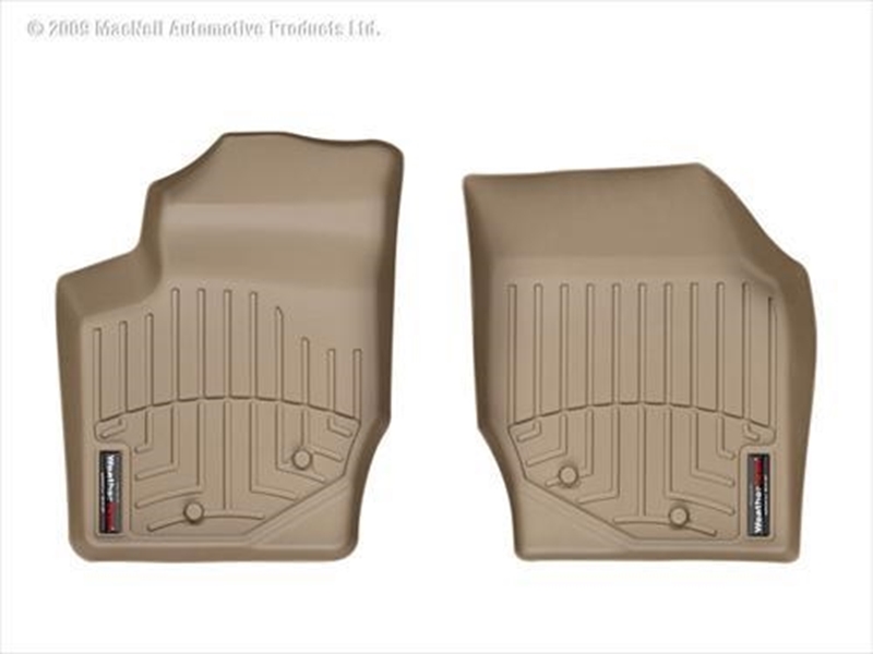 Picture of WeatherTech 450531 WeatherTech DigitalFit Front Floor Liners (Tan) - 450531