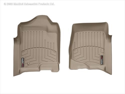 Picture of WeatherTech 450661 WeatherTech DigitalFit Front Floor Liners (Tan) - 450661