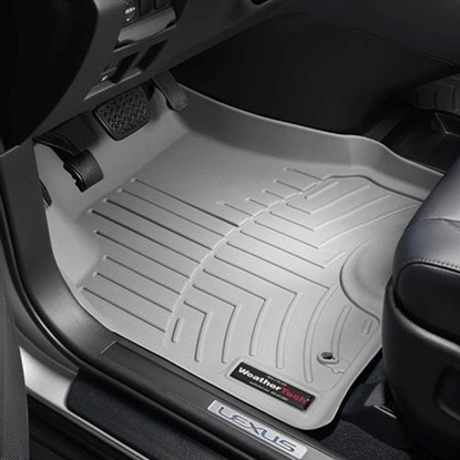 Picture of WeatherTech 460141 WeatherTech DigitalFit Front Floor Liners (Gray) - 460141