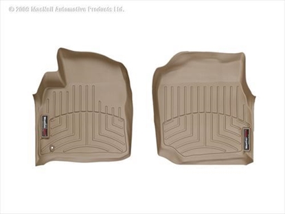 Picture of WeatherTech 450771 WeatherTech DigitalFit Front Floor Liners (Tan) - 450771