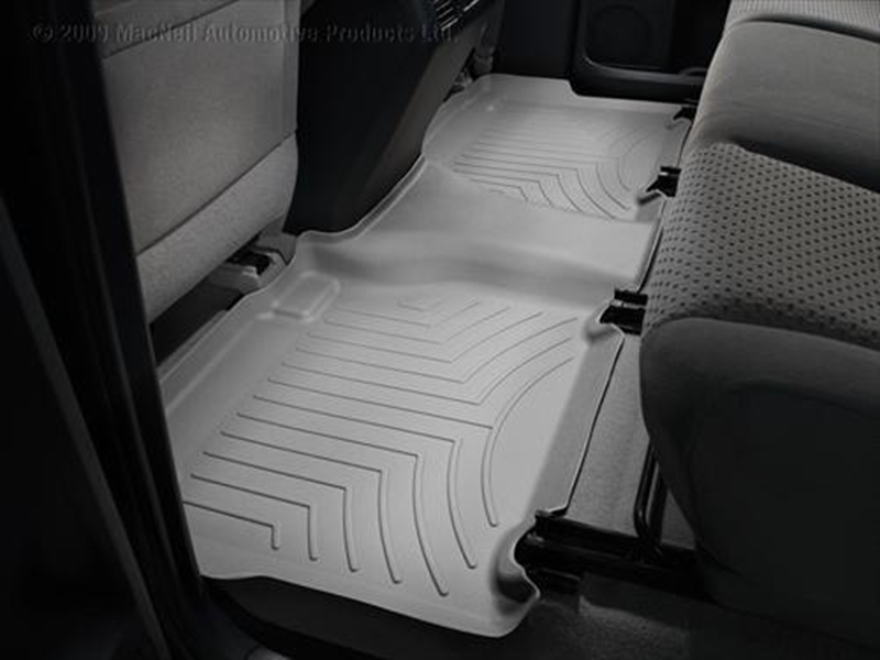 Picture of WeatherTech 460933 WeatherTech DigitalFit Rear Floor Liners (Gray) - 460933