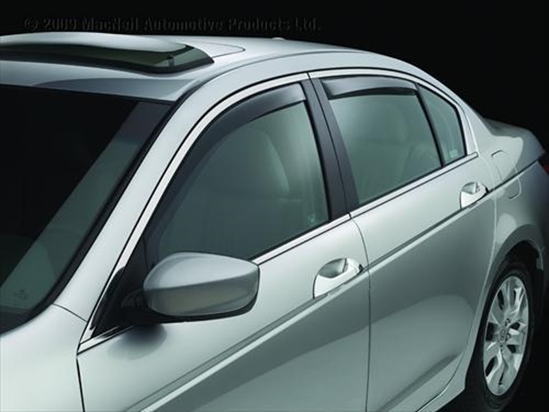 Picture of WeatherTech 82474 Front and Rear Window Deflectors 82474