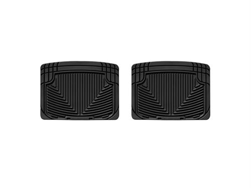 Picture of WeatherTech W20 WeatherTech All Weather Rear Rubber Floor Mats (Black) - W20