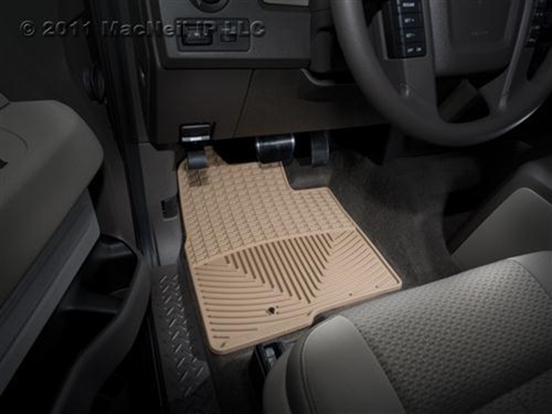 Picture of WeatherTech W220TN WeatherTech All Weather Front Rubber Floor Mats (Tan) - W220TN